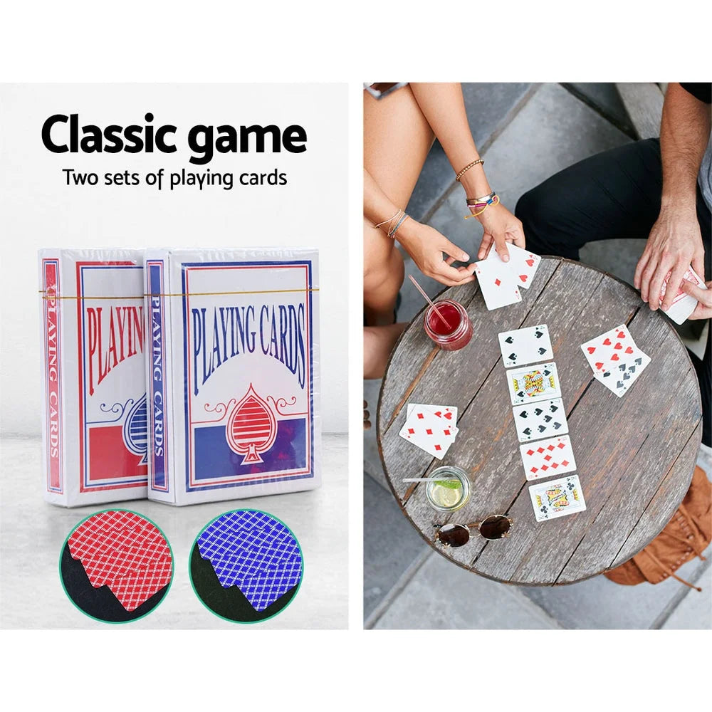Poker Chip Set 300PC Texas Hold’em Casino Gambling Dice