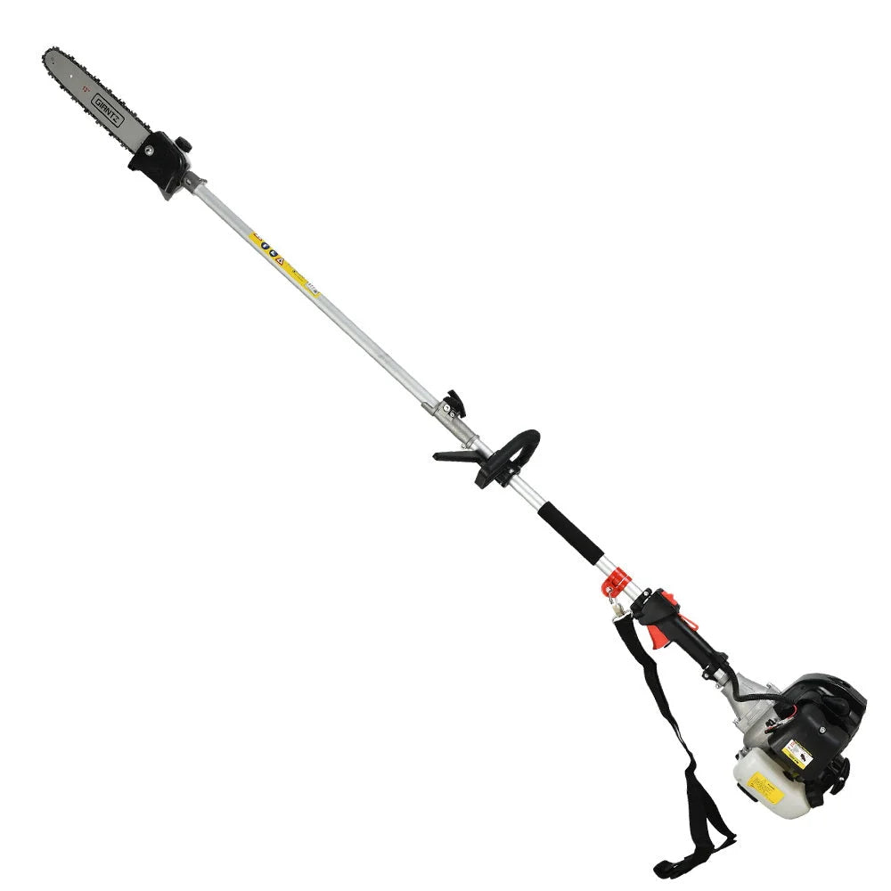 Pole Chainsaw Hedge Trimmer Brush Cutter 62CC 7-in-1 5.6M