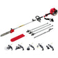 Pole Chainsaw Hedge Trimmer Brush Cutter 62CC 7-in-1 5.6M