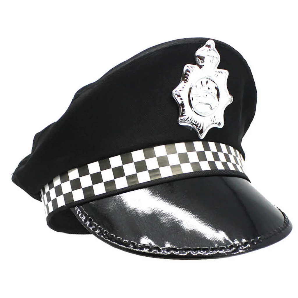 Police Officer Hat Pilot Cop Costume Party Cap Halloween