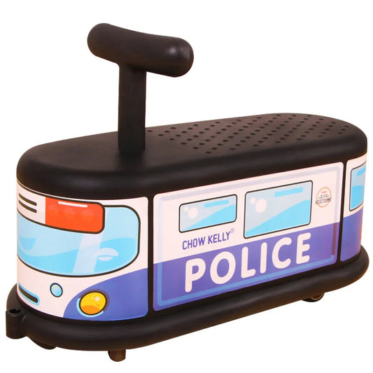 Police Quiet Ride Twist Car for Toddlers - Fun Wiggle