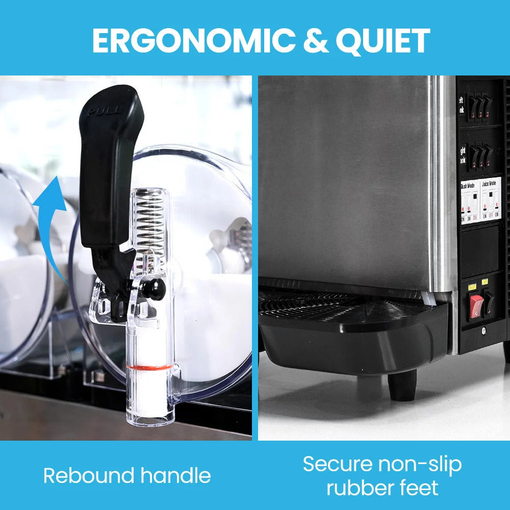 POLYCOOL 24L Double Tank Commercial Slush Machine Quality