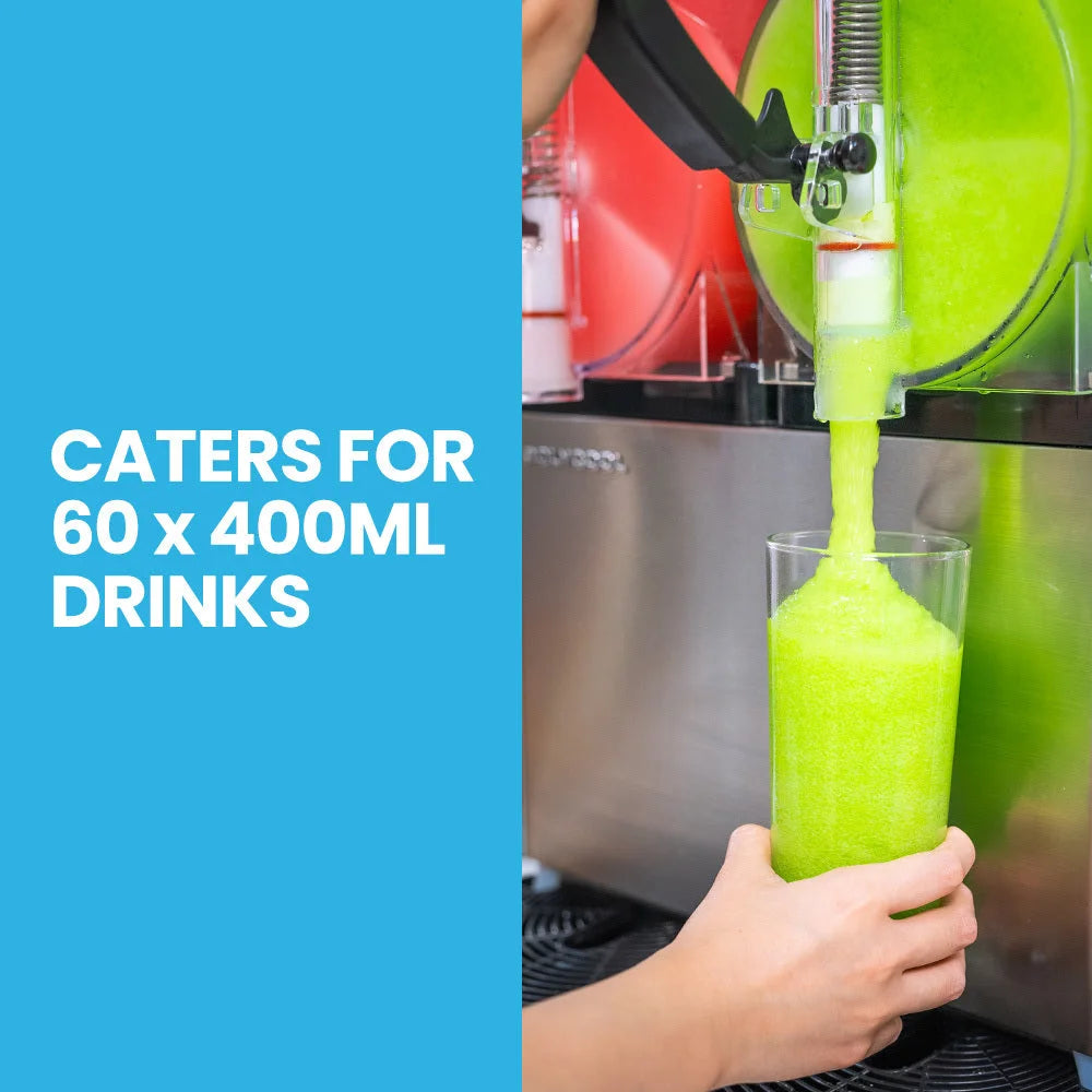 POLYCOOL 24L Double Tank Commercial Slush Machine Quality Donper