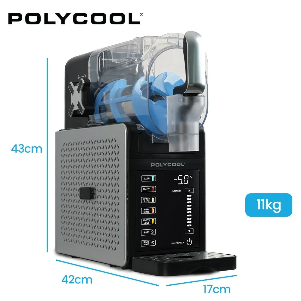 POLYCOOL 3L Slushie Frozen Drink Maker Home Slush Machine