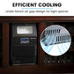 POLYCOOL Commercial Ice Maker Machine up to 35kg/24hr Timer