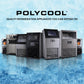 POLYCOOL Commercial Ice Maker Machine up to 35kg/24hr Timer