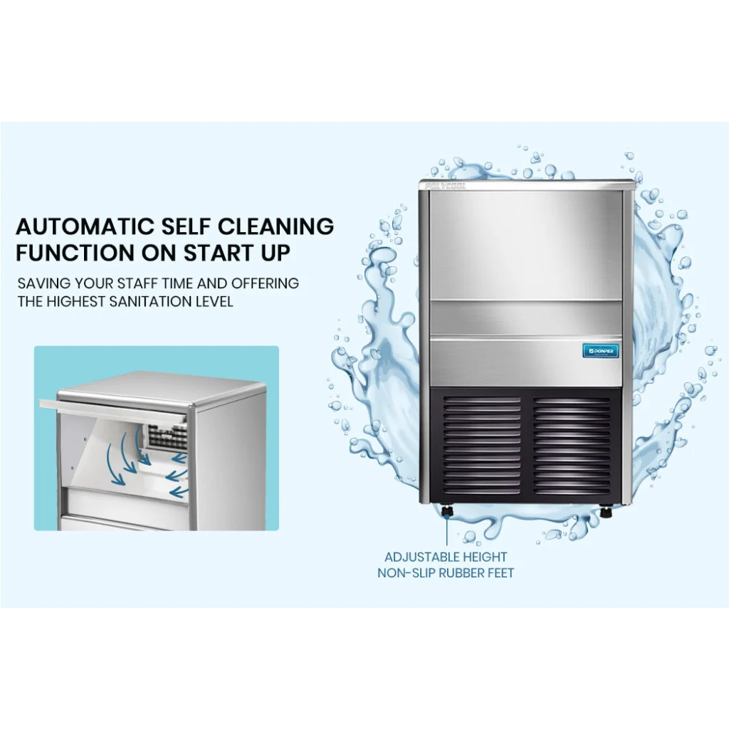 POLYCOOL Commercial Ice Maker Machine up to 45kg/24hr
