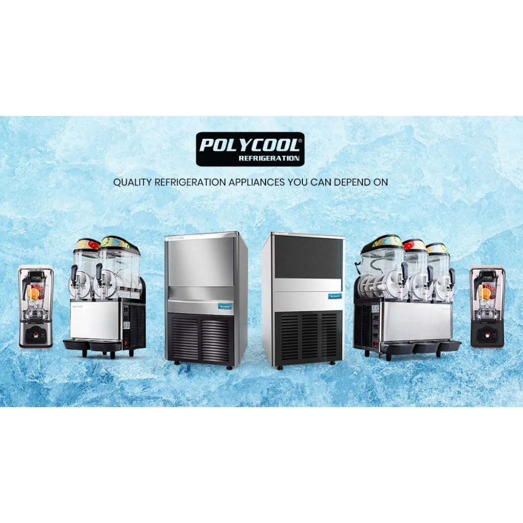 POLYCOOL Commercial Ice Maker Machine up to 45kg/24hr