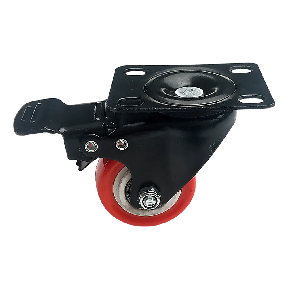 Polyurethane Castor Wheels 2’’ - 8 PCS Swivel with 4 Brakes