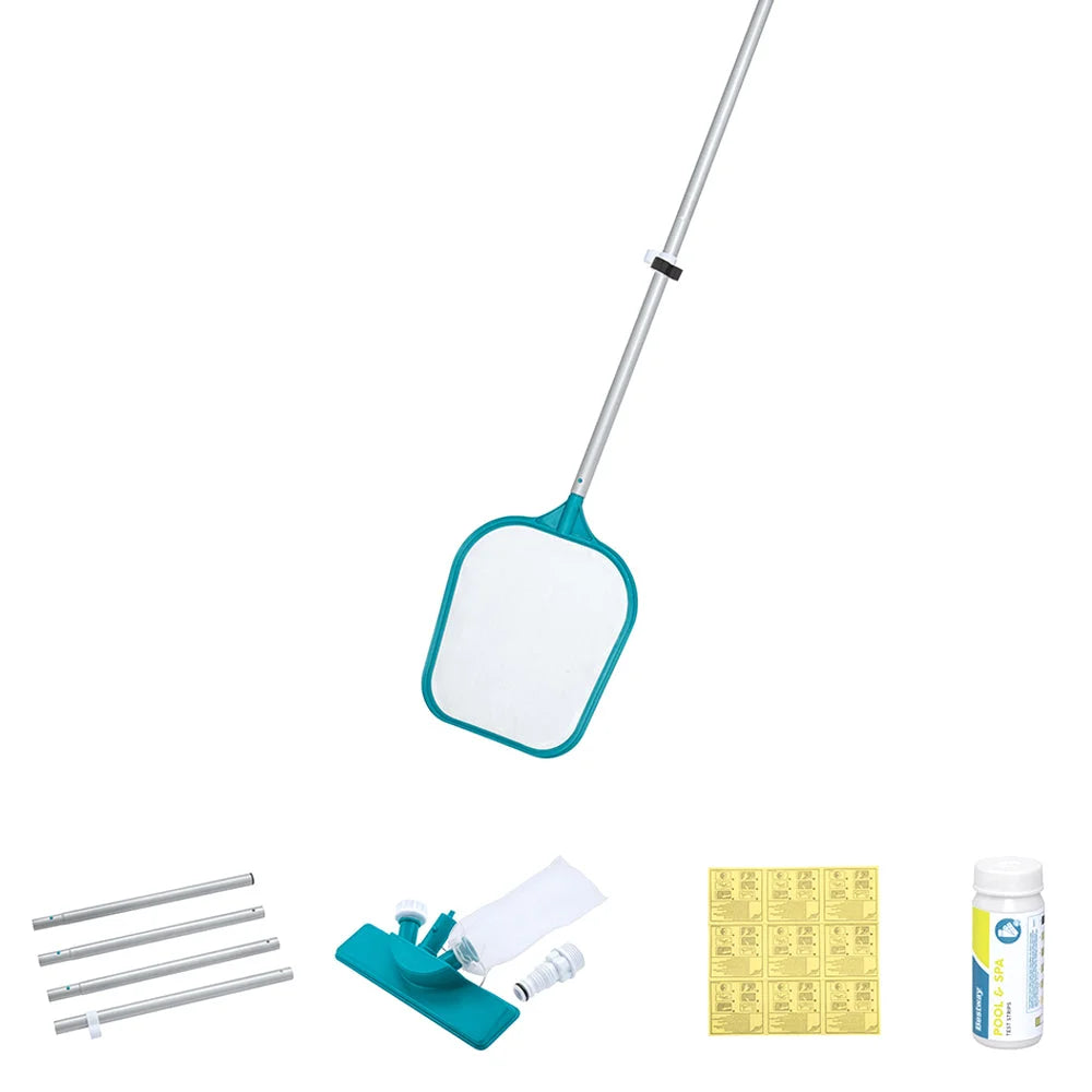 Pool Cleaner Vacuum Chemical Dispenser Thermometer Swimming