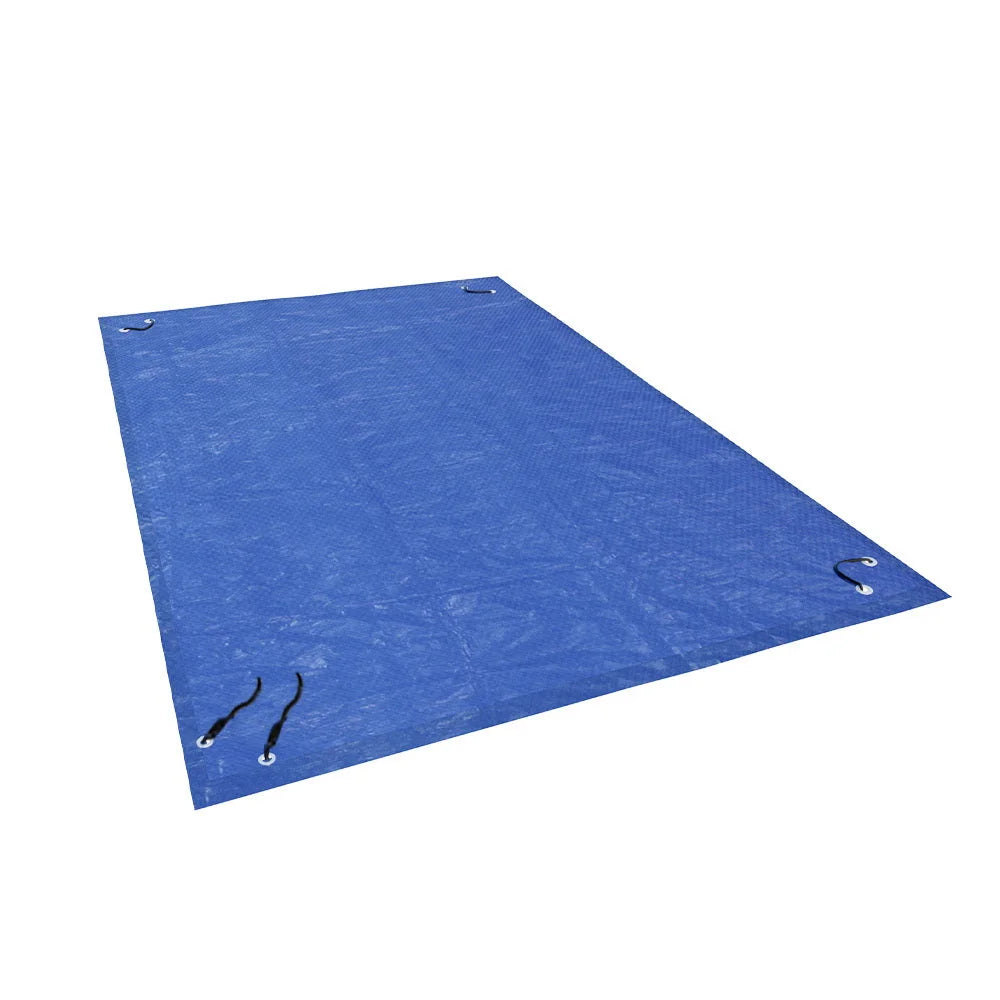 Blue 3x2m swimming pool cover with blue cover sheet for swimming pools