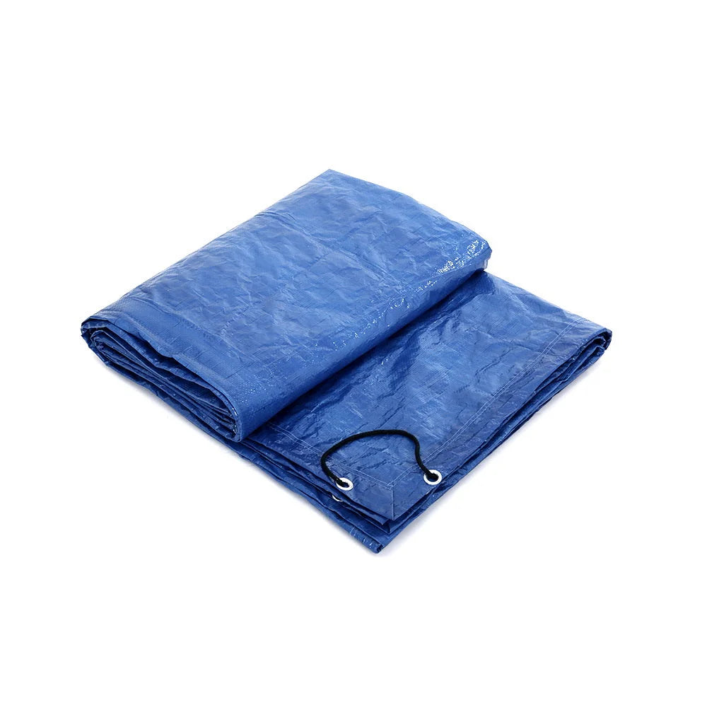 Blue 3x2m swimming pool cover with solar cover roll for pool water