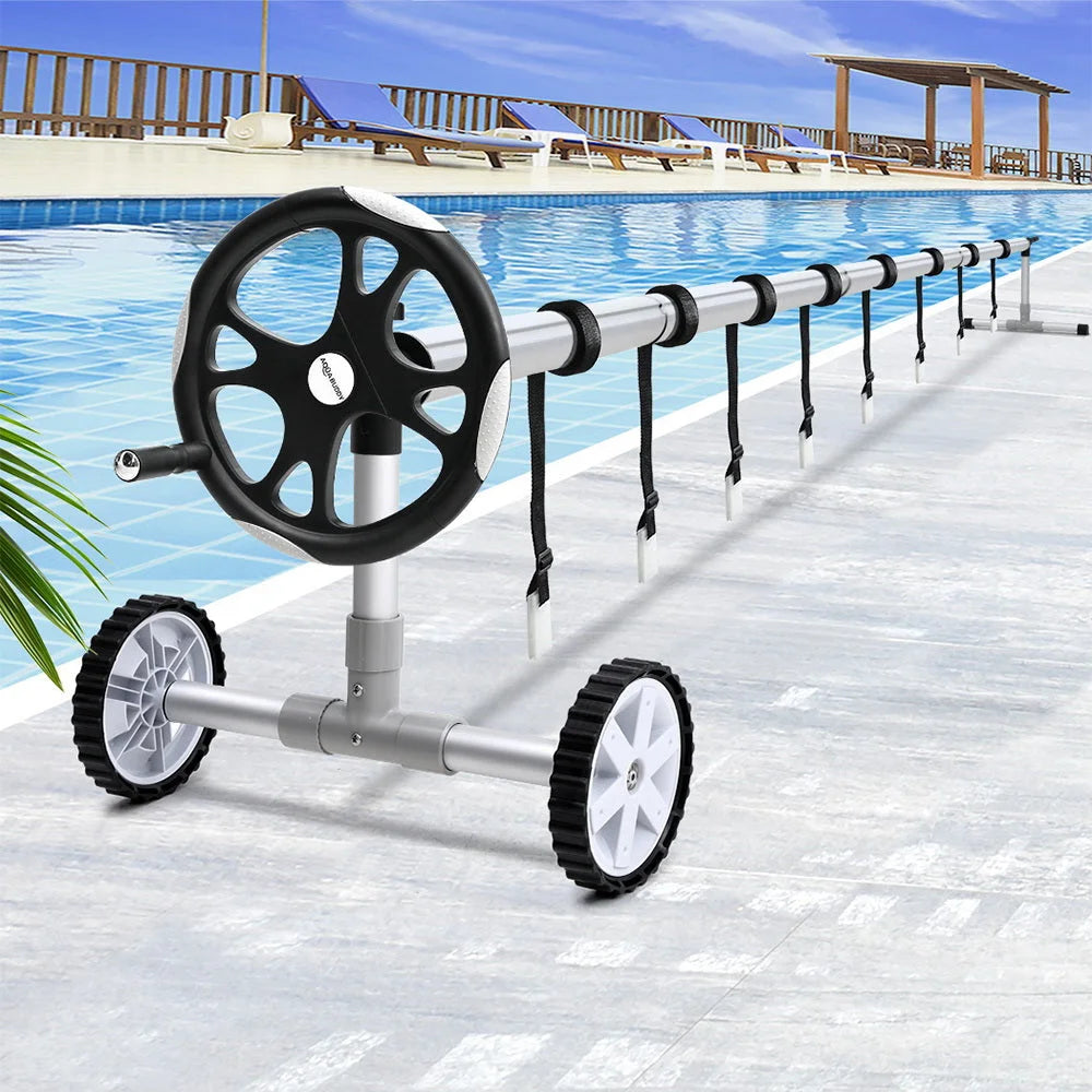 Pool Cover Roller Adjustable 6 55m for Swimming