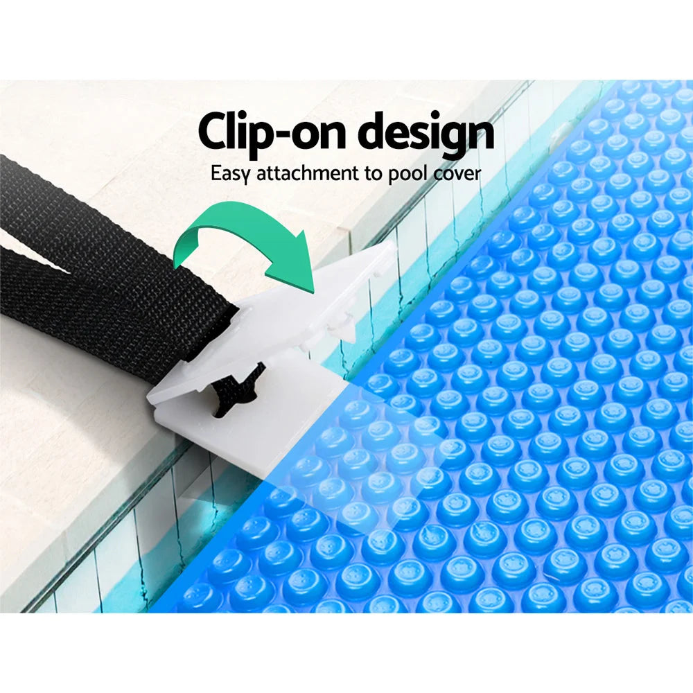 Pool Cover Roller Attachment Swimming Pool Reel Straps Kit