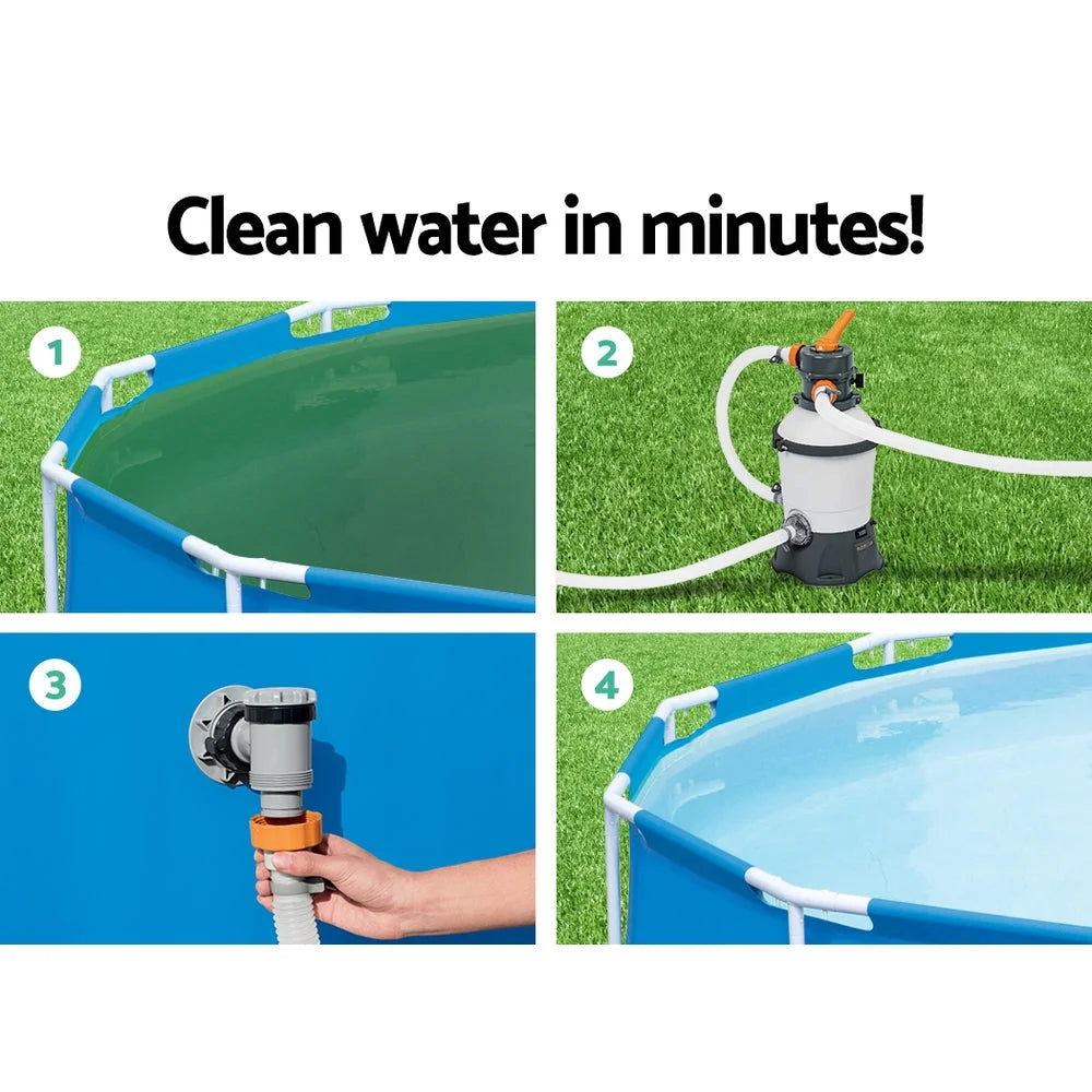 Pool Pump Sand Filter 800GPH 3028L/H Flowclear Filters