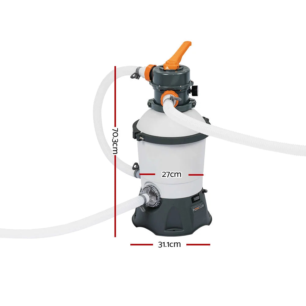 Pool Pump Sand Filter 800GPH 3028L/H Flowclear Filters