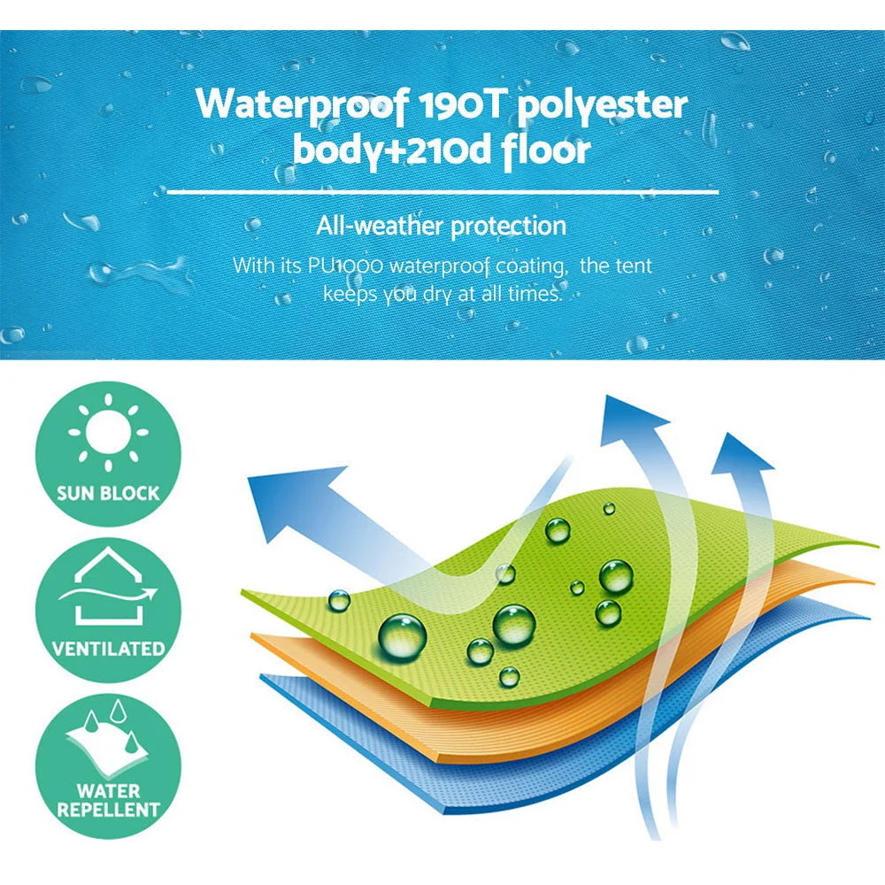 Pop Up Shower Tent Portable Outdoor Camping Toilet Change