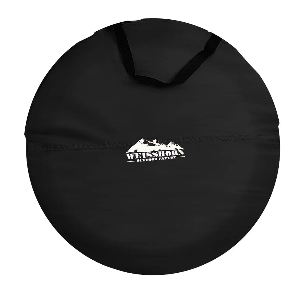 Pop-Up Tanning Tent Portable Black - Spray Tan