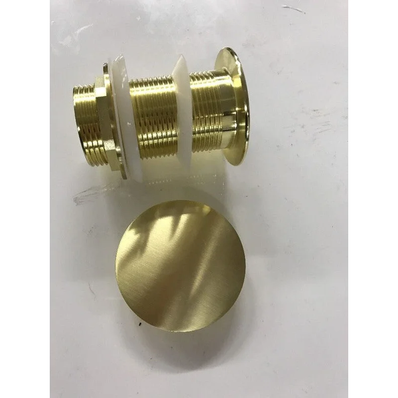 Pop Up Waste Plug 2020 Burnished Brass Gold Brushed 40mm