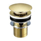 Pop Up Waste Plug 2020 Burnished Brass Gold Brushed 40mm