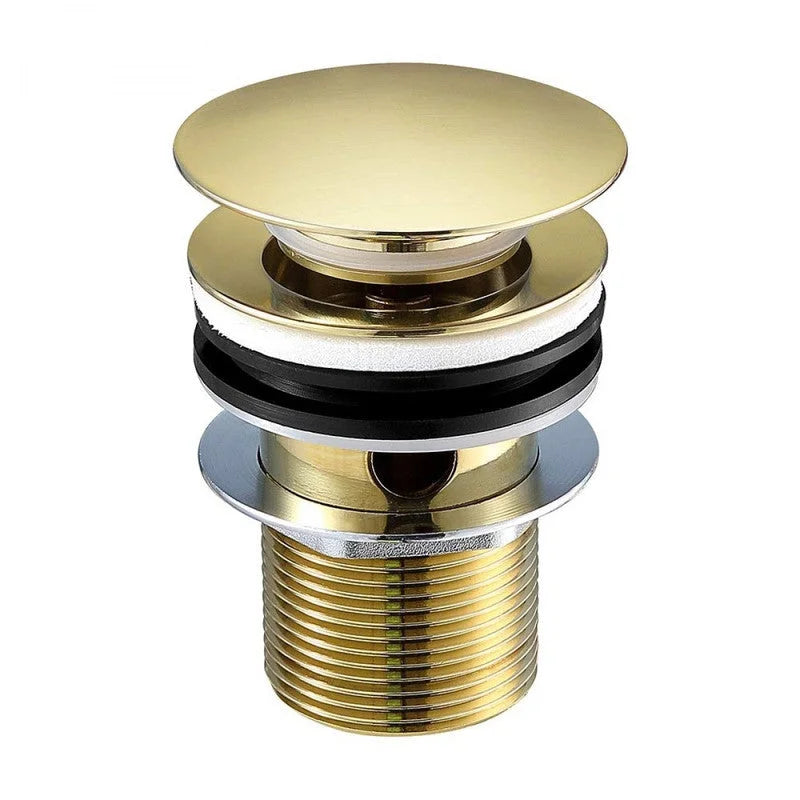 Pop Up Waste Plug 2020 Burnished Brass Gold Brushed 40mm