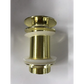 Pop Up Waste Plug 2020 Burnished Brass Gold Brushed 40mm