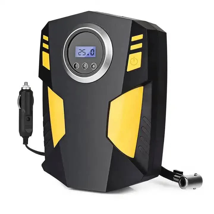 Portable 12V Digital Tire Inflator Air Compressor with LED