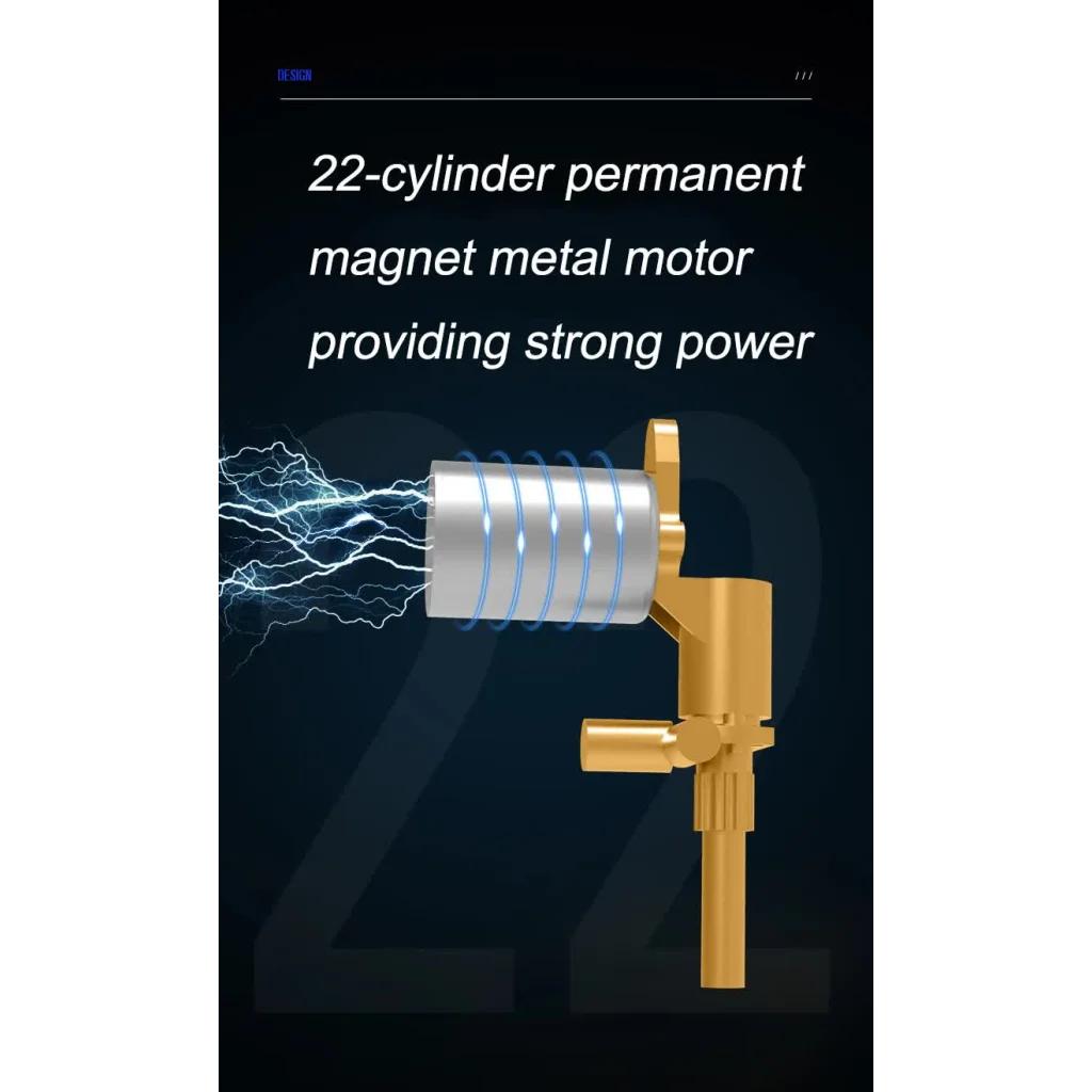 Portable 12V Digital Tire Inflator Air Compressor with LED