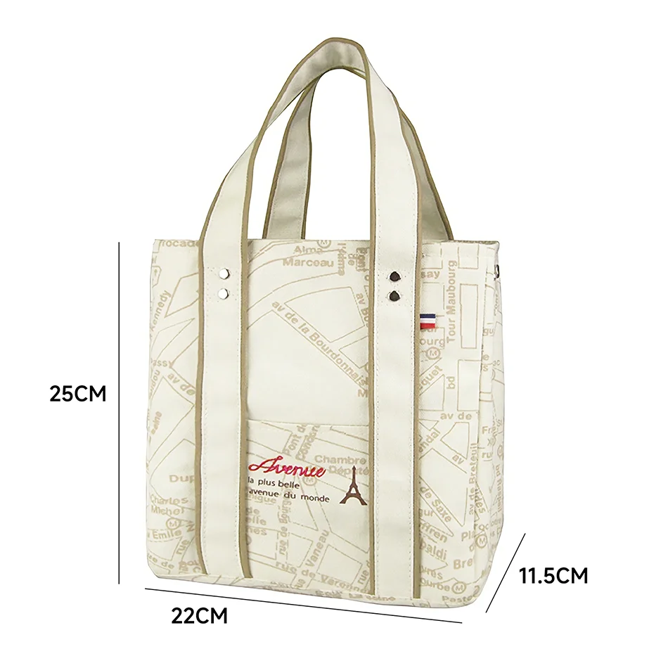 Portable 22*11.5*25cm Insulated Lunch Bag Food Container