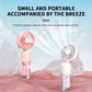 Portable 4-Speed Mini Spray Fan with Moisturizing Function