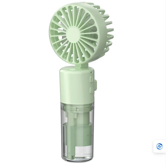 Portable 4-Speed Mini Spray Fan with Moisturizing Function