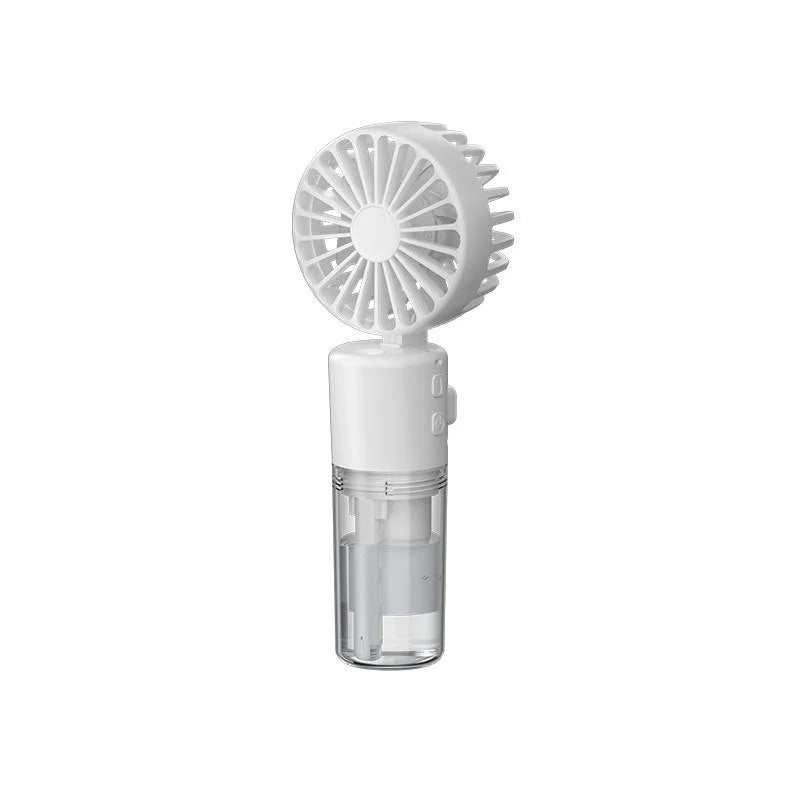 Portable 4-Speed Mini Spray Fan with Moisturizing Function