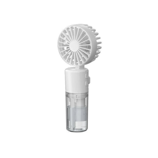 Portable 4-Speed Mini Spray Fan with Moisturizing Function