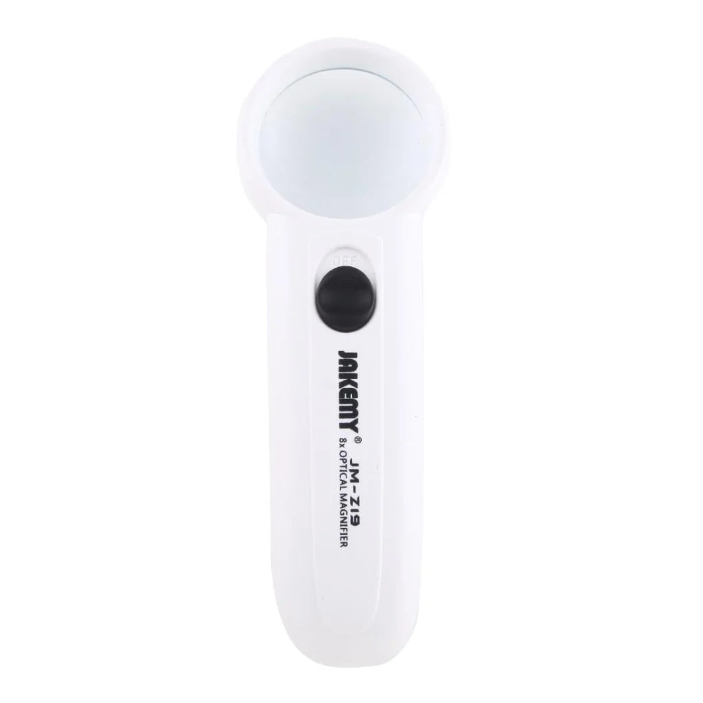 Portable 8x Optical Magnifier with Led Light - Z19 - Tools