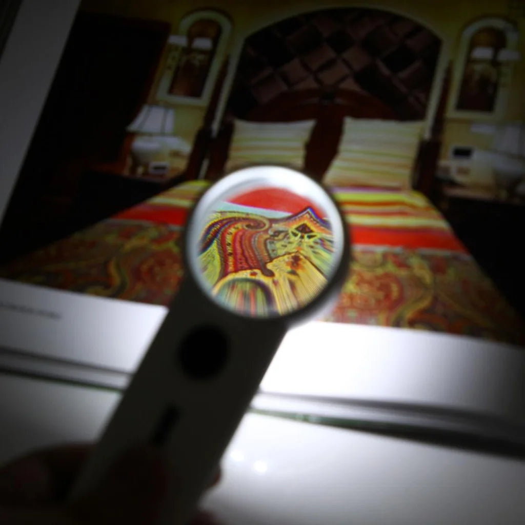 Portable 8x Optical Magnifier with Led Light - Z19 - Tools
