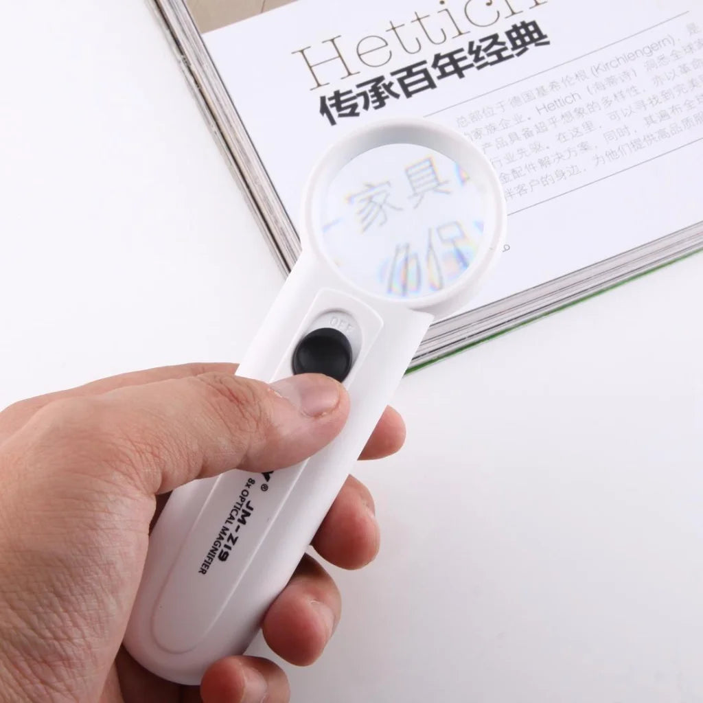 Portable 8x Optical Magnifier with Led Light - Z19 - Tools