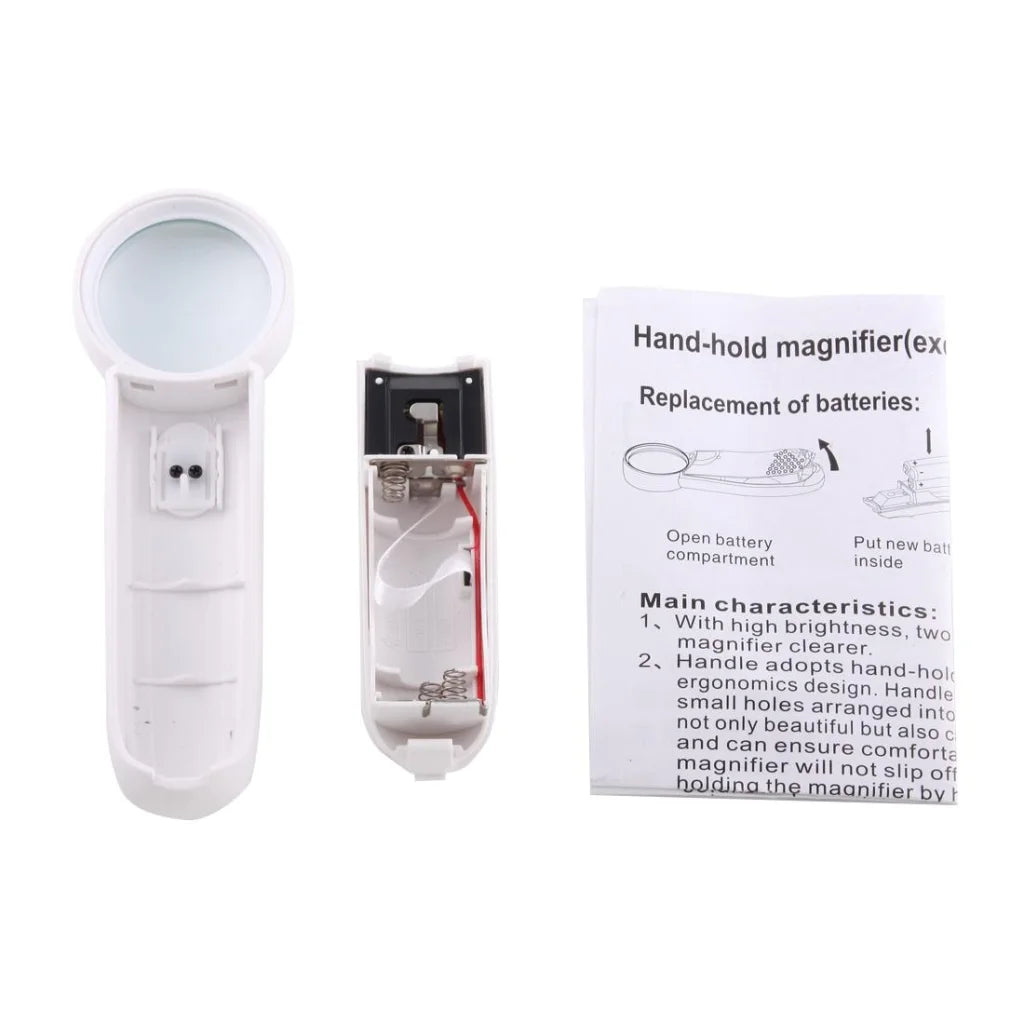 Portable 8x Optical Magnifier with Led Light - Z19 - Tools