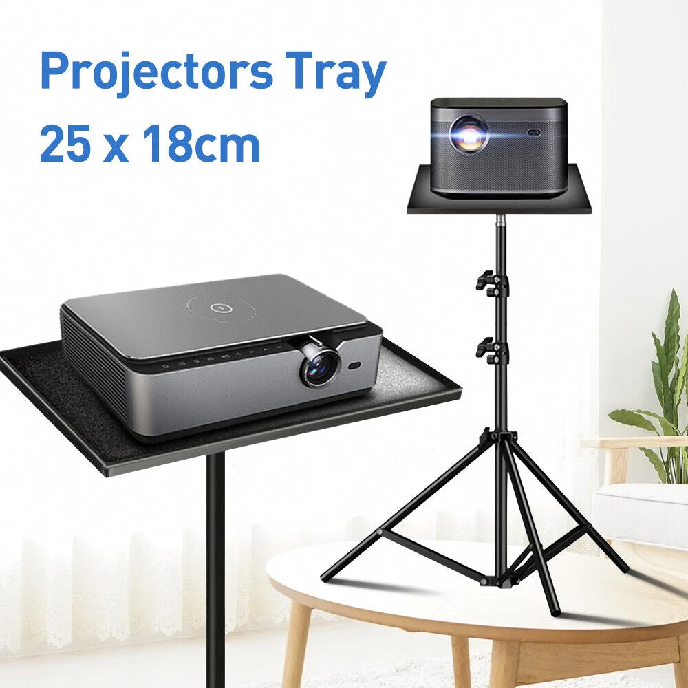 Portable adjustable laptop with caster wheels and side handle rail