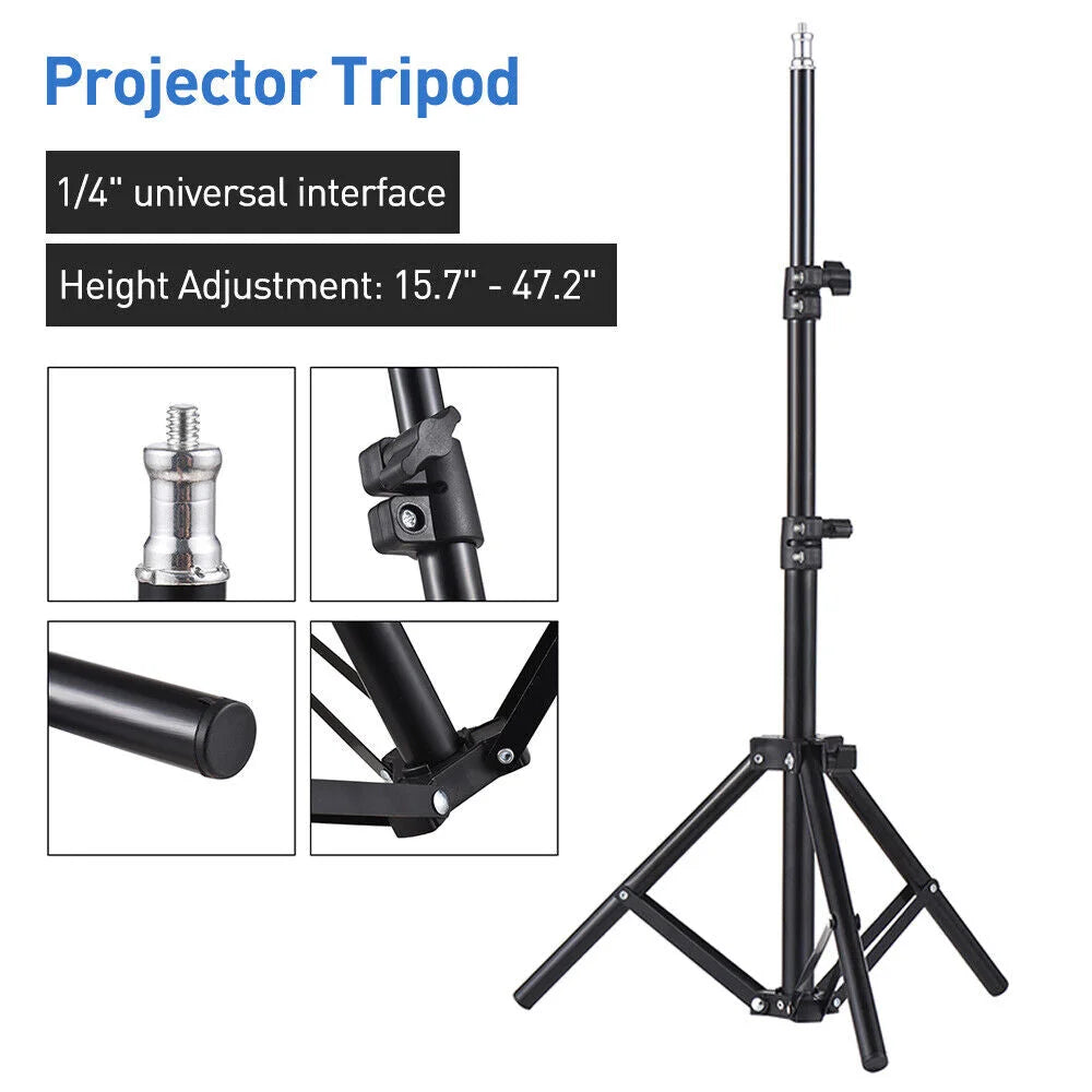 Portable Adjustable Laptop Projector Stand Tripod with Tray electronics