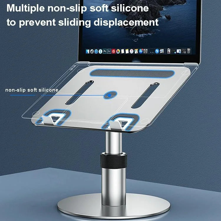 Portable Aluminum Laptop Stand For Better Cooling And Ergonomic Use-1964932299678158851