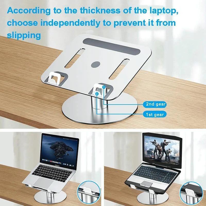 Portable Aluminum Laptop Stand for Better Cooling
