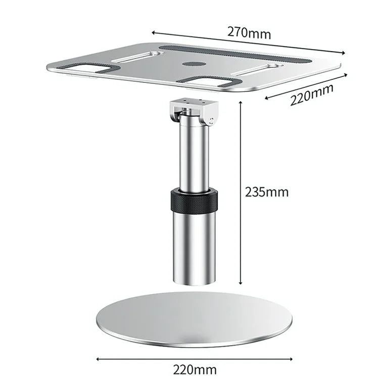 Portable Aluminum Laptop Stand for Better Cooling