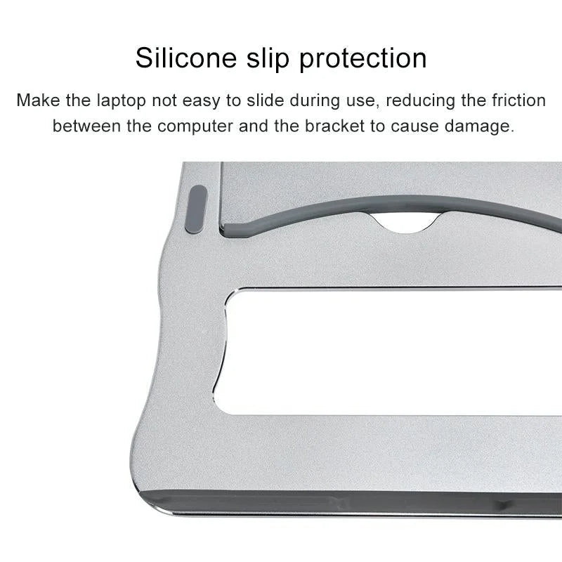 Portable Aluminum Laptop Stand - Simple & Stylish - Rose