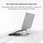Portable Aluminum Laptop Stand - Simple & Stylish - Rose