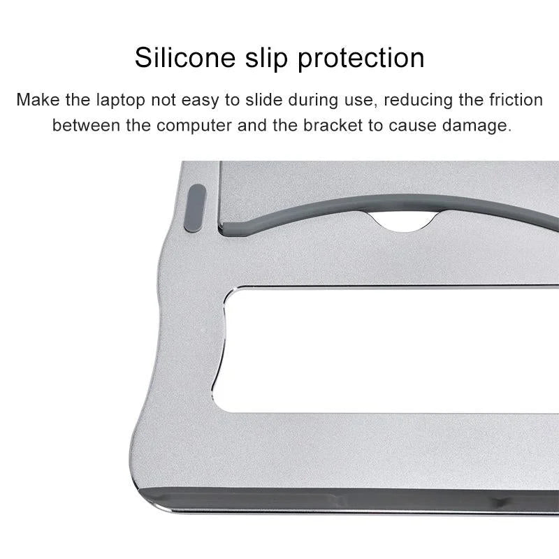 Portable Aluminum Laptop Stand - Simple & Stylish - Rose
