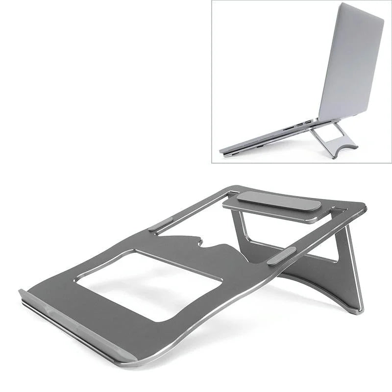 Portable Aluminum Laptop Stand - Simple & Stylish - Rose