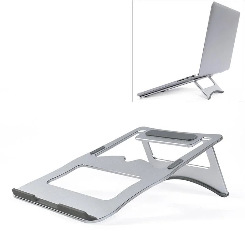 Portable Aluminum Laptop Stand - Simple & Stylish - Rose