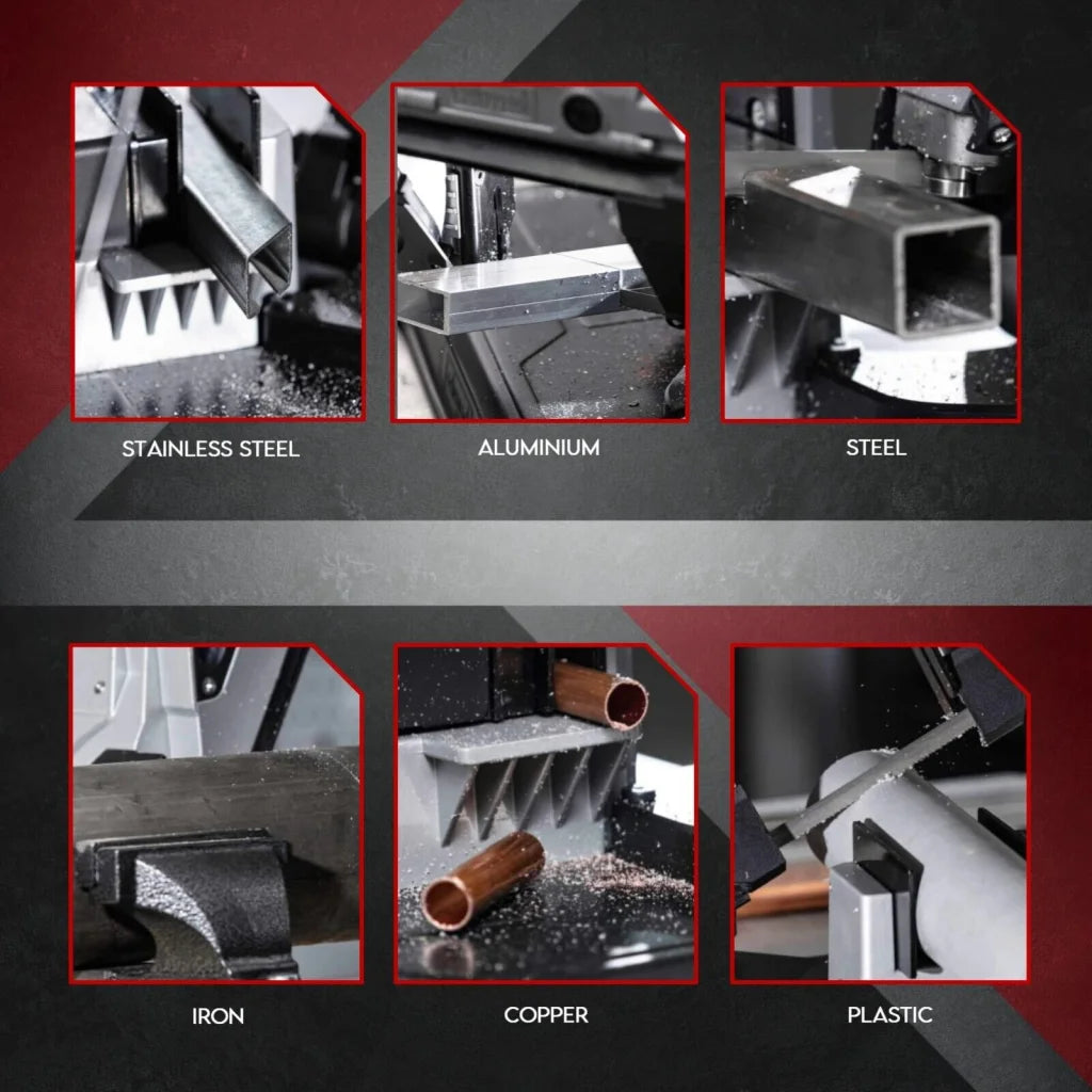 Portable Band Saw Cold Cut Metal Cut-Off Chop Bandsaw 127mm