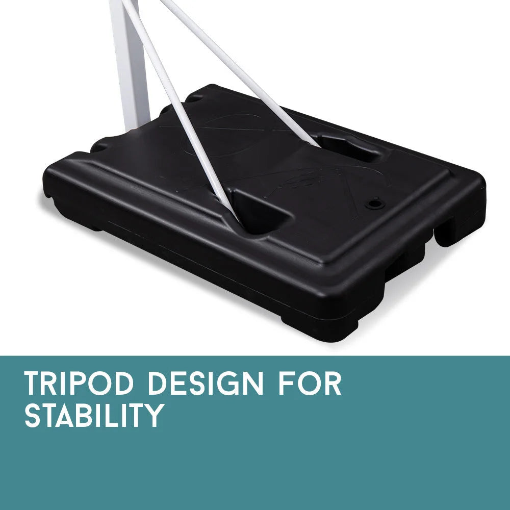 Portable Basketball Hoop Stand System Height Adjustable Net