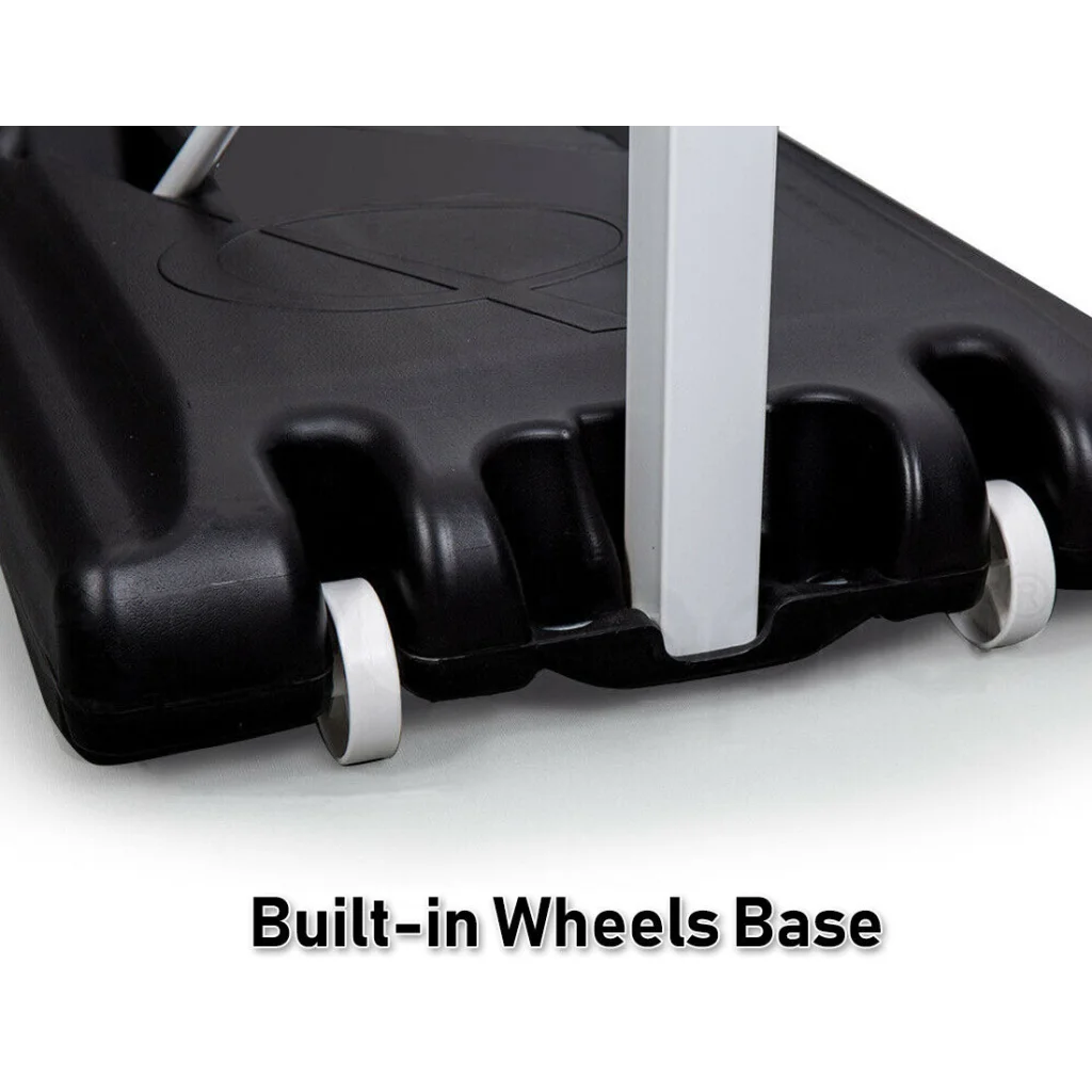 Portable Basketball Hoop Stand System Height Adjustable Net